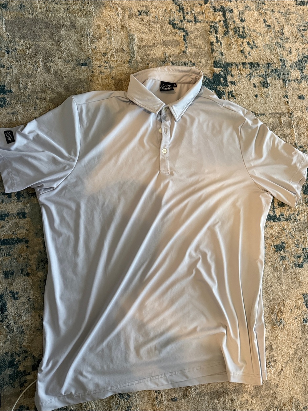 Greg Norman Collection White Men's Performance Polo